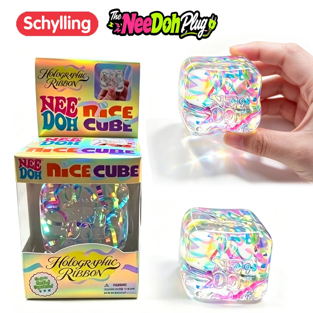 Fidget Cube Original - 2026 Schylling Needoh, Kubus Sensorik yang