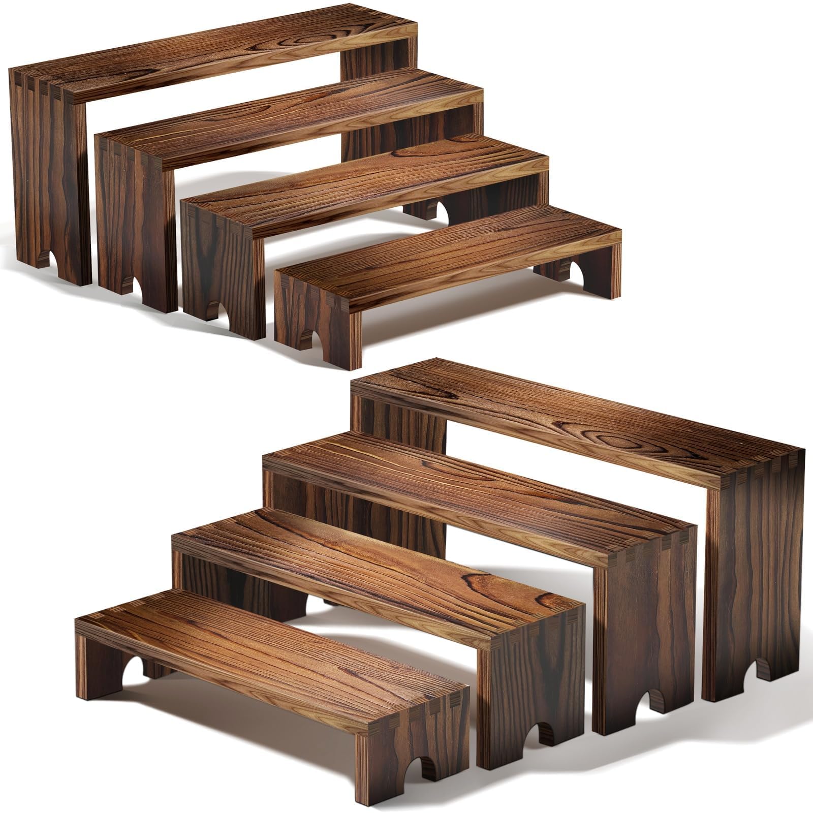Display Risers Set - 2 Set Rak Pajangan Bertingkat dari