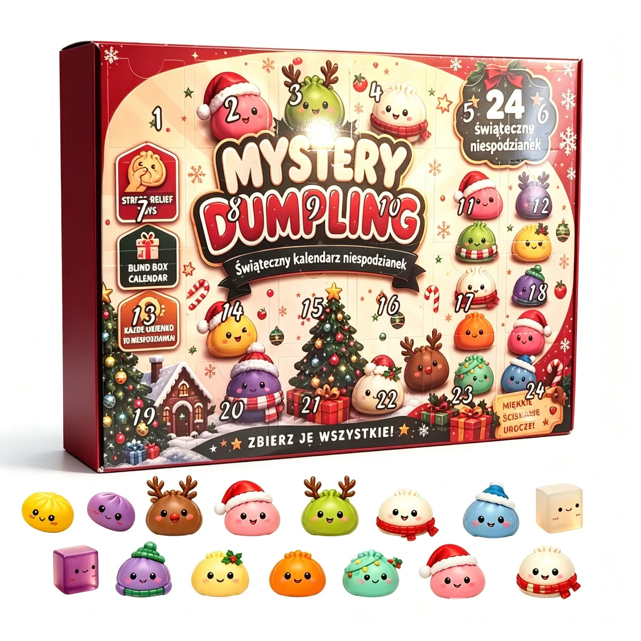 24 buah mainan berbentuk pangs - Mystery Box Blind Bag ulasan dan harga