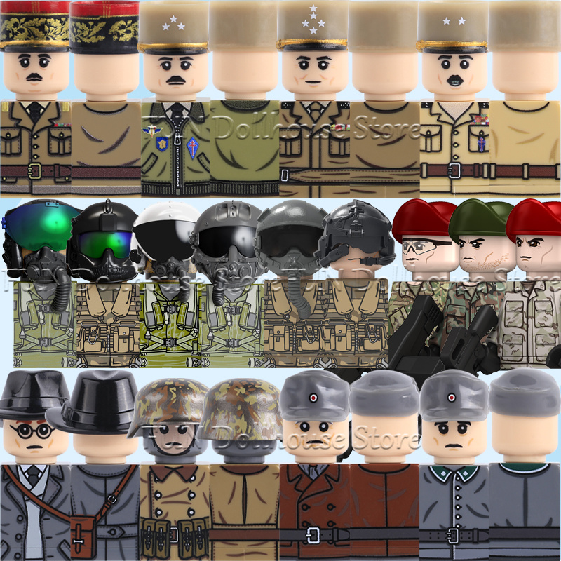 Figur Aksi Tentara Militer Mod - Lego Minifigure Holder ulasan dan harga