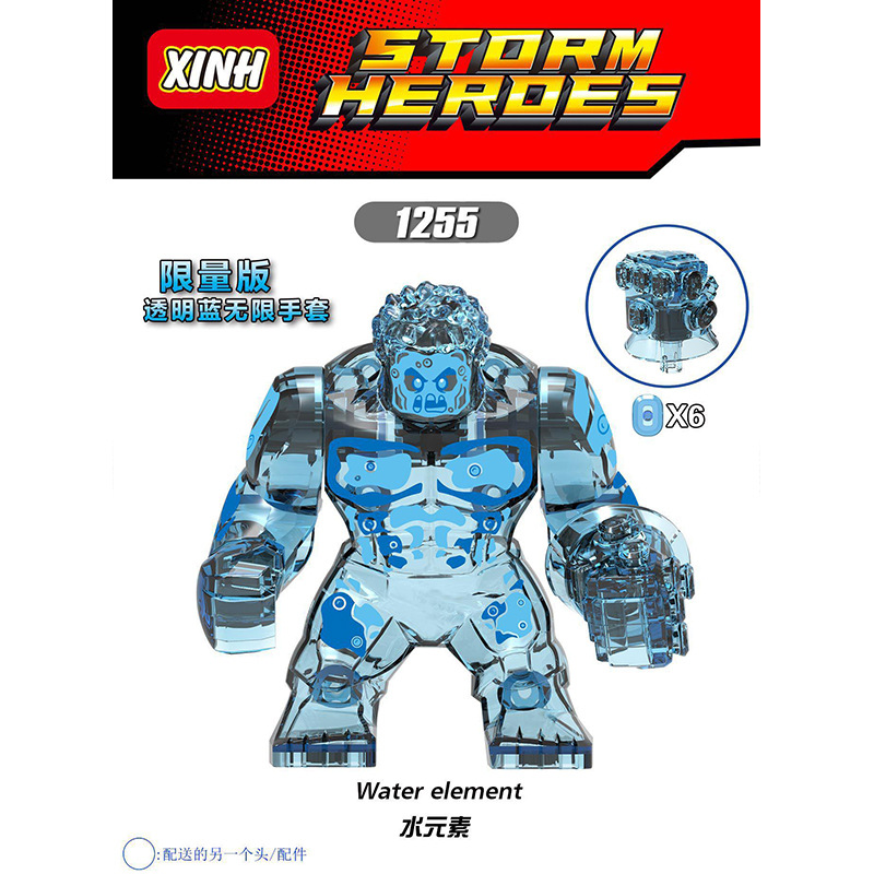 Karakter superhero Marvel Than - Lego Minifigure Holder ulasan dan harga