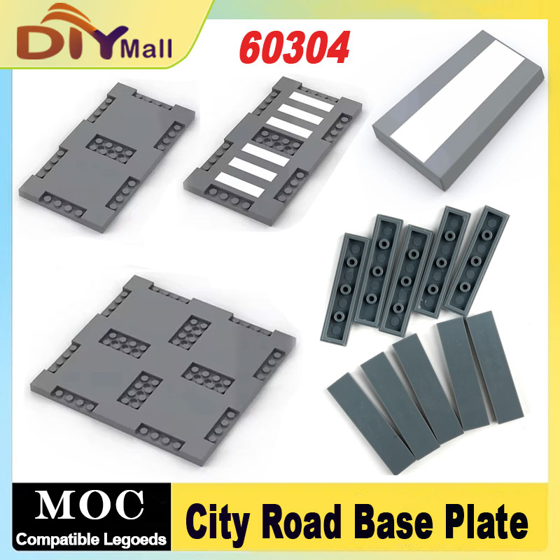 Set Pelat Dasar Jalan Kota MOC - Lego Set City ulasan dan harga