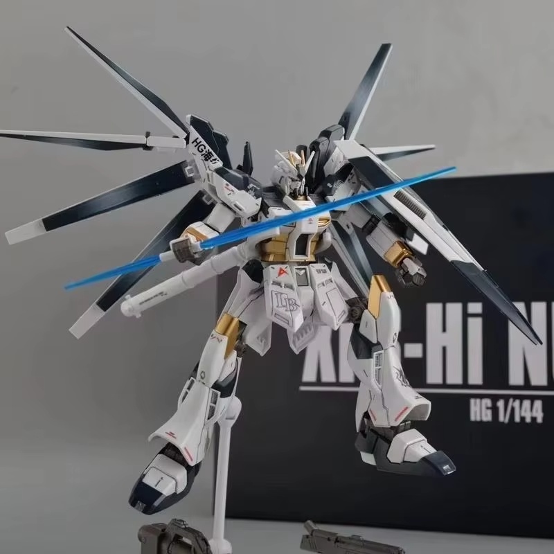 Hi-ν Hi Nu GPB Warna HG 1/144  - Bandai Model Gundam Hg ulasan dan harga
