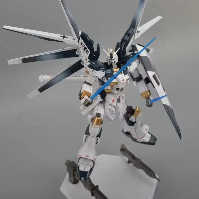 Hi-ν Hi Nu GPB Warna HG 1/144  - Bandai Model Gundam Hg ulasan dan harga